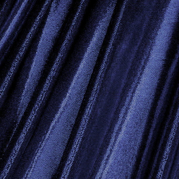 Vizes hatású fényesen csillogó (apró pöttyös) anyag - BLU.
